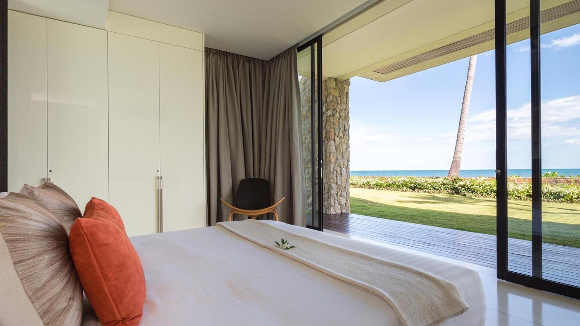 Fashionable Villa Malabar Beachfront 5 Bedrooms Plus 2 Kid'S Bedrooms Laem Sor Exteriör bild